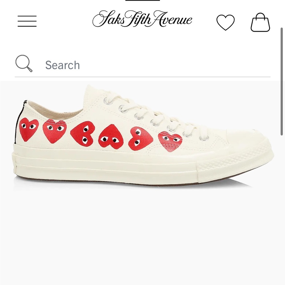 Comme des Garçons Play Converse